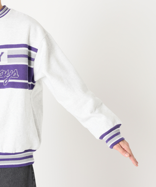GOOD DAYS SUPPLY(グッドデイズサプライ)の「【GOOD DAYS SUPPLY / グッドデイズサプライ】ジャガード スウェット(スウェット・メンズ・チャコールグレー/ネイビー/ボルドー・MEDIUM/LARGE)」の19枚目の写真