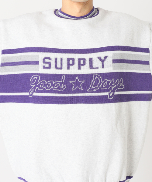 GOOD DAYS SUPPLY(グッドデイズサプライ)の「【GOOD DAYS SUPPLY / グッドデイズサプライ】ジャガード スウェット(スウェット・メンズ・チャコールグレー/ネイビー/ボルドー・MEDIUM/LARGE)」の22枚目の写真