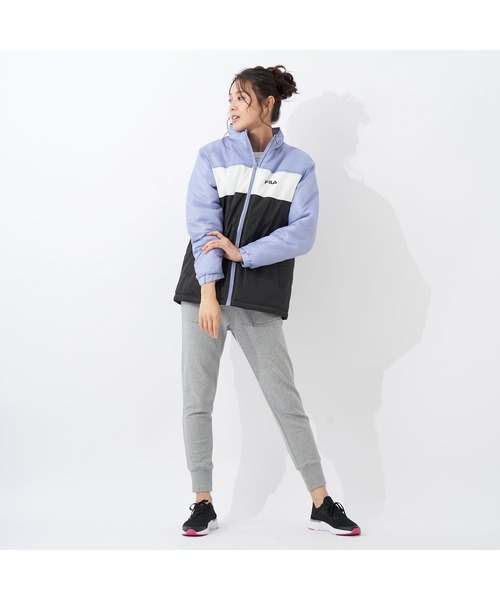 FILA/フィラスタンドジャケット スタジャン 中綿 アウター ブルゾン