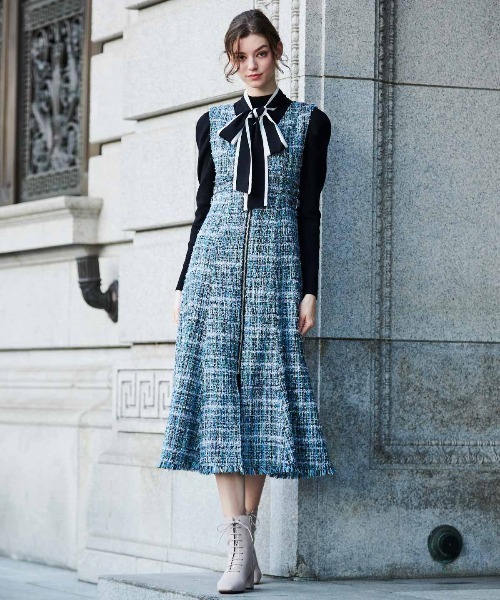 AND COUTURE（アンドクチュール）の「ファンシーツイード
