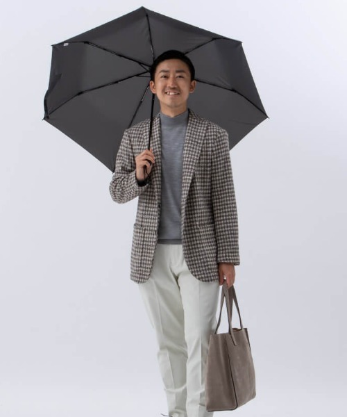 bpr BEAMS（ビーピーアール ビームス ）の「bPr BEAMS / ベーシック 折り畳み傘（折りたたみ傘・メンズ・グレー/ブラック/サックスブルー/その他/ベージュ/ネイビー・ONE SIZE）」の8枚目の写真