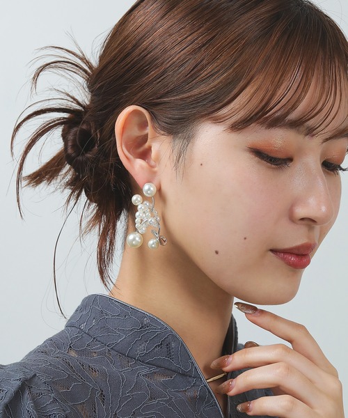 Kana(カナ)の「ボリューム パール フィット ピアス パーティー 結婚式 お呼ばれ オケージョン(ピアス(両耳用)・レディース・ゴールド/シルバー・フリー)」の9枚目の写真