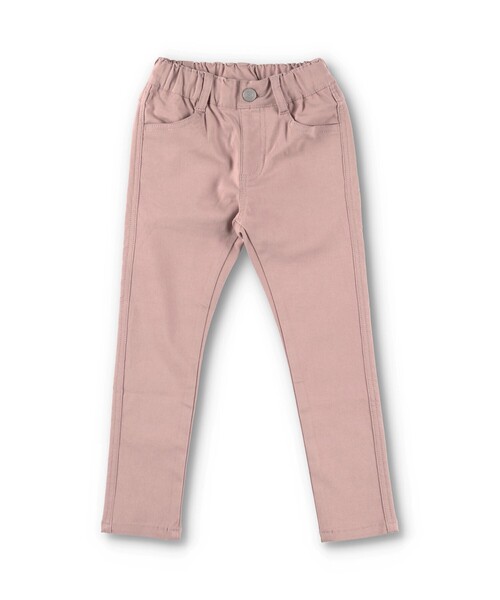 BRANSHES（ブランシェス）の「【ユニ/プレミアムストレッチ】ツイルロングパンツ（チノパンツ・キッズ・ピンク/その他/オフホワイト/ブラック/グレー/ベージュ・90/150/100/110/120/130/140/160）」の5枚目の写真