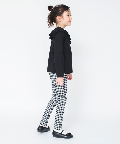 BRANSHES（ブランシェス）の「【ユニ/プレミアムストレッチ】ツイルロングパンツ（チノパンツ・キッズ・ピンク/その他/オフホワイト/ブラック/グレー/ベージュ・90/150/100/110/120/130/140/160）」の13枚目の写真