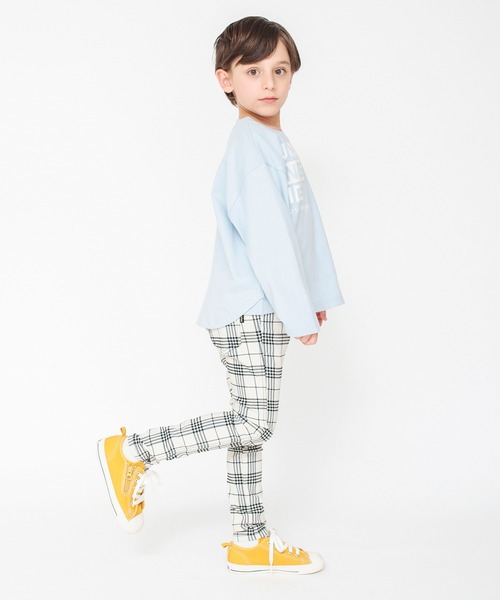 BRANSHES（ブランシェス）の「【ユニ/プレミアムストレッチ】ツイルロングパンツ（チノパンツ・キッズ・ピンク/その他/オフホワイト/ブラック/グレー/ベージュ・90/150/100/110/120/130/140/160）」の12枚目の写真