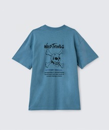 【WILDTHINGS / ワイルドシングス】 DANGER SKULL T