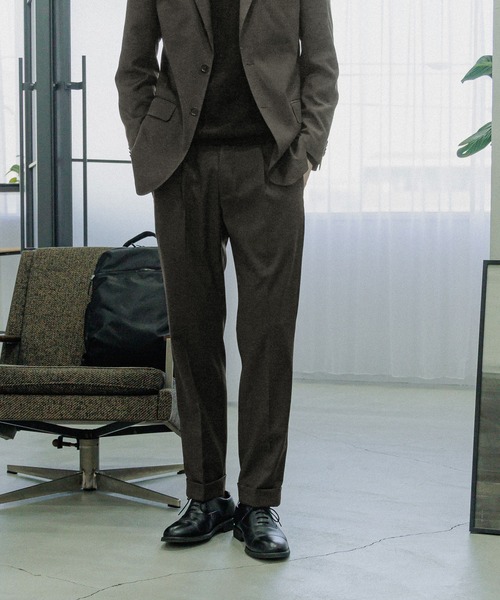 MARKAWARE ブラック スラックス ストレッチTRパンツ/Salon de GW/163832（スラックス）｜GLOBAL WORK