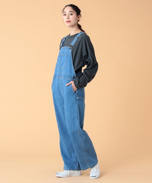 B:MING by BEAMS(ビーミングバイビームス)の「B:MING by BEAMS / デニム サロペット(サロペット/オーバーオール・レディース・ライトインディゴブルー/インディゴブルー・SMALL/MEDIUM)」の16枚目の写真