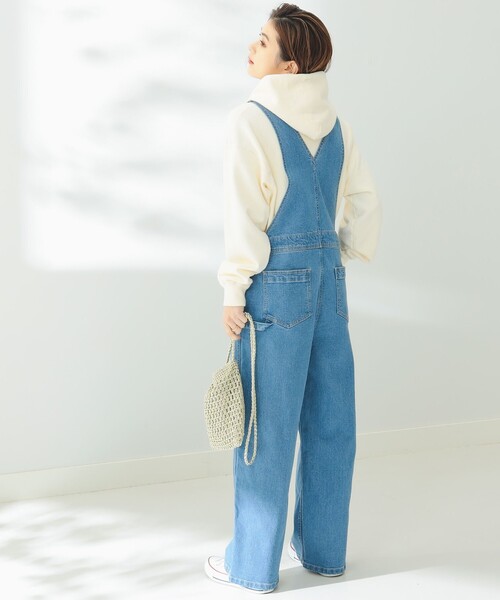 B:MING by BEAMS(ビーミングバイビームス)の「B:MING by BEAMS / デニム サロペット(サロペット/オーバーオール・レディース・ライトインディゴブルー/インディゴブルー・SMALL/MEDIUM)」の20枚目の写真
