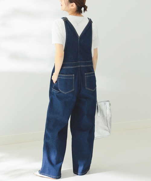 B:MING by BEAMS(ビーミングバイビームス)の「B:MING by BEAMS / デニム サロペット(サロペット/オーバーオール・レディース・ライトインディゴブルー/インディゴブルー・SMALL/MEDIUM)」の5枚目の写真