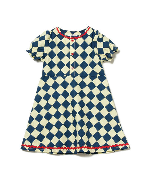B:MING by BEAMS(ビーミングバイビームス)の「B:MING by BEAMS / ダイヤ柄 ワンピース(90~140cm)(ワンピース・キッズ・レッド/ネイビー・90/100/110/120/130/140)」の16枚目の写真