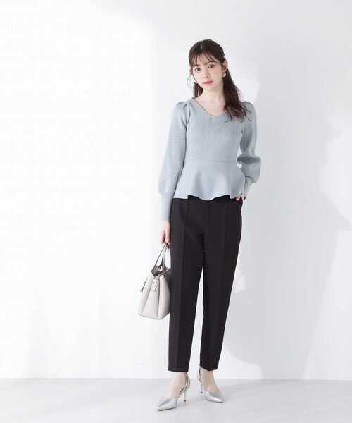 PROPORTION BODY DRESSING(プロポーションボディドレッシング)の「テーパードパンツ / 1213130201(その他パンツ・レディース・ブラック/グレー・SMALL/MEDIUM/X-SMALL)」の4枚目の写真
