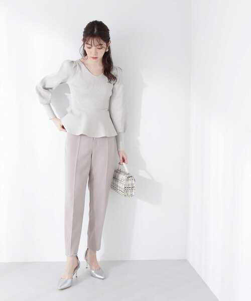 PROPORTION BODY DRESSING(プロポーションボディドレッシング)の「テーパードパンツ / 1213130201(その他パンツ・レディース・ブラック/グレー・SMALL/MEDIUM/X-SMALL)」の12枚目の写真