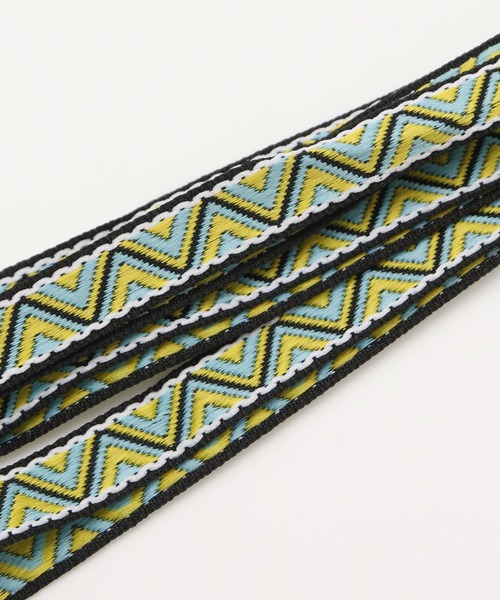 チャイハネ（チャイハネ）の「【チャイハネ】ジグザセットストリング（その他ヘアアクセサリー・レディース・ピンク/グレー/イエロー・FREE）」の8枚目の写真