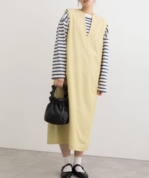 エステルレーヨンキーネックジャンスカ