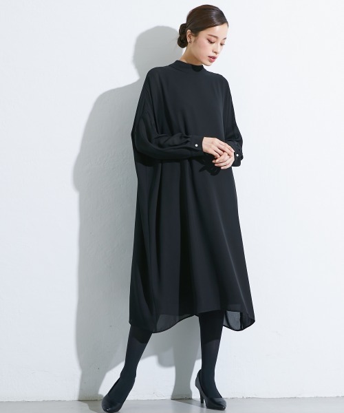 Callarus Black Formal(カラルスブラックフォーマル)の「【販売終了】喪服・礼服|日本製生地|洗える|防しわ(イージーケア)|リボン|ワンピース|ひざ丈|きれいめ|<Callarus>(スーツセット・レディース・ブラック・LL/3L/M/L/4L/5L)」の21枚目の写真