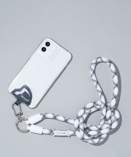 FREAK'S STORE（フリークスストア）の「YOSEMITE STRAP/ヨセミテストラップ YOSEMITE STRAP WHITE EDITION（スマホグッズ・レディース・ブラック/オリーブ/ピンク/シルバー/オレンジ/ライトグレー/レモンイエロー/ベージュ/ダークグレー・ONE SIZE）」の2枚目の写真