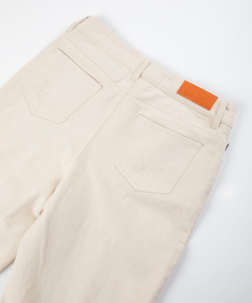 #Re:room（リルーム）の「コットンツイルヘムボタントラックパンツ（チノパンツ・メンズ・ライトブラウン/オフホワイト/ブラック・MEDIUM/LARGE/SMALL）」の17枚目の写真