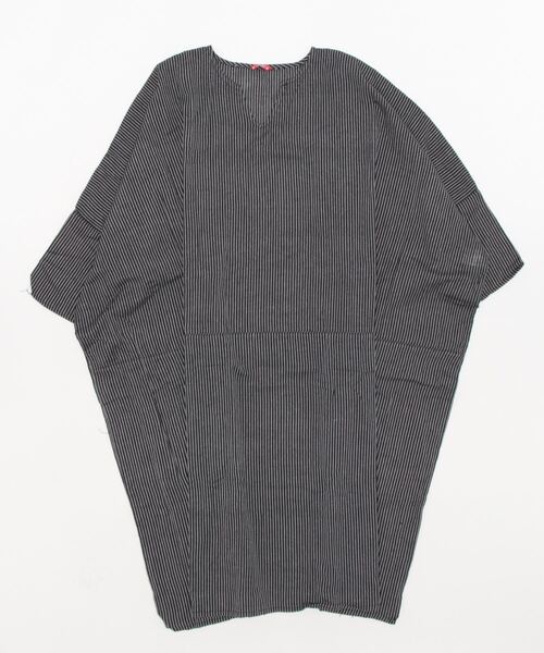 チャイハネ(チャイハネ)の「【チャイハネ】チャキロングスリットワンピース(ワンピース・レディース・ブルー/カーキ/ブラック/ブラウン/ナチュラル/グリーン/レッド・FREE)」の8枚目の写真