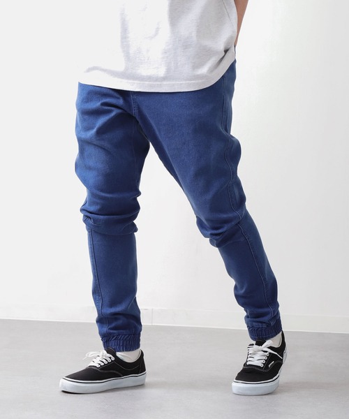 ZIP FIVE（ジップファイブ）の「【ZIP FIVE】 デニム / チノ テーパード スキニー ストレッチ ジョガーパンツ（デニムパンツ・メンズ・ブラック/ベージュ/カーキ/サックスブルー/ブルー/ブラック系・SMALL/MEDIUM/LARGE/X-LARGE）」の10枚目の写真