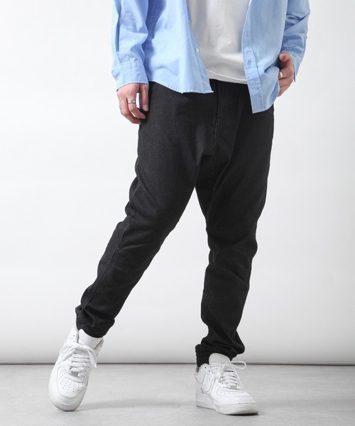 ZIP FIVE（ジップファイブ）の「【ZIP FIVE】 デニム / チノ テーパード スキニー ストレッチ ジョガーパンツ（デニムパンツ・メンズ・ブラック/ベージュ/カーキ/サックスブルー/ブルー/ブラック系・SMALL/MEDIUM/LARGE/X-LARGE）」の19枚目の写真