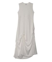 UN3D. | ニットコンビノースリーブワンピース(ワンピース)