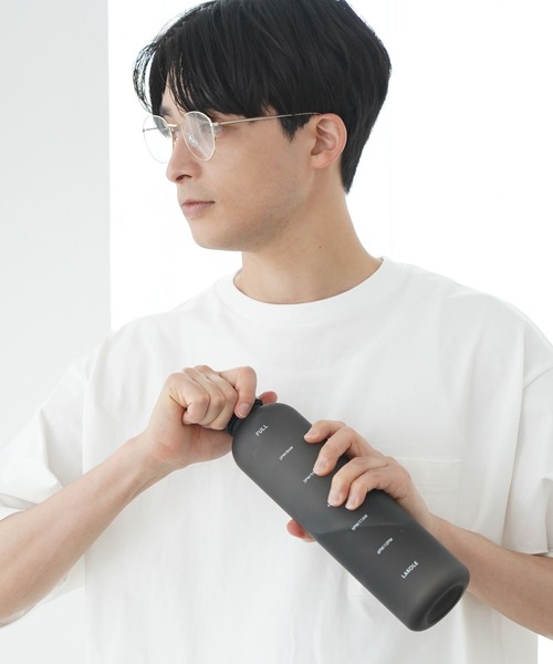 LAKOLE（ラコレ）の「フロストウォーターボトル[1L] / 189242（水筒・レディース・ベージュ/チャコール/グレー・FREE）」の21枚目の写真