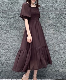 one way | シャーリングワンピース(ワンピース)