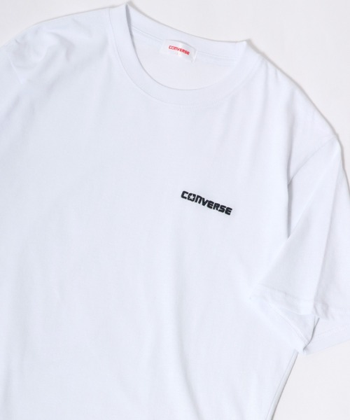 CONVERSE(コンバース)の「CONVERSE/コンバース ロゴ オールスター ワンポイント刺繍 半袖Tシャツ/レディース メンズ(Tシャツ/カットソー・レディース・ネイビー/ブラック系その他/サックスブルー/イエロー系その他/ブラック/ホワイト系その他/オートミール/グリーン系その他/ブルー系その他/ホワイト・M/L/LL)」の22枚目の写真