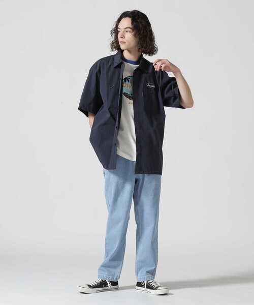 AVIREX（アヴィレックス）の「【直営店限定】SHORTSLEEVE STRIPE WORK
