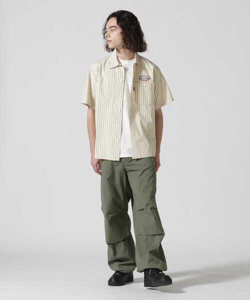 AVIREX（アヴィレックス）の「【直営店限定】SHORTSLEEVE STRIPE WORK