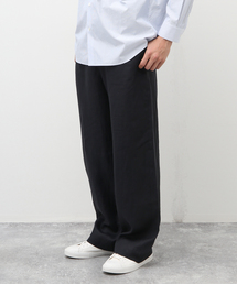 【新品】  GABRIELA COLL GARMENTS / ガブリエラコールガーメンツ | 205 SOLBIATI LINEN TROUSERS リネン パンツ | 2 | ブラック | メンズ 73834812_8_d_215.jpg