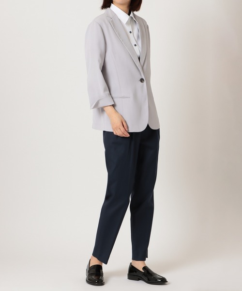 S・T・A・C　七分袖ジャケット 麻調 七分袖ジャケット（テーラードジャケット）｜TOKYO SHIRTS