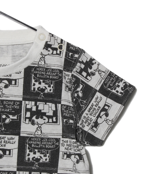 CIAOPANIC TYPY(チャオパニックティピー)の「ピーナッツコラボコミック(Tシャツ/カットソー・キッズ・ホワイト/グレー・105/135/115/125/95)」の5枚目の写真