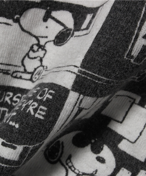 CIAOPANIC TYPY(チャオパニックティピー)の「ピーナッツコラボコミック(Tシャツ/カットソー・キッズ・ホワイト/グレー・105/135/115/125/95)」の7枚目の写真