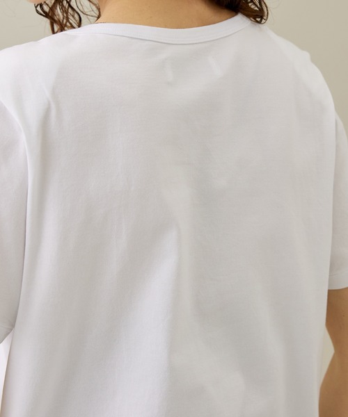 PoI(ポイ)の「【PoI/ポイ】Pieced Tee/Tシャツ(Tシャツ/カットソー・レディース・ブラック/ホワイト・2)」の11枚目の写真