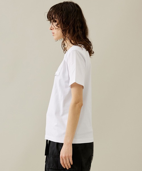 PoI(ポイ)の「【PoI/ポイ】Pieced Tee/Tシャツ(Tシャツ/カットソー・レディース・ブラック/ホワイト・2)」の6枚目の写真