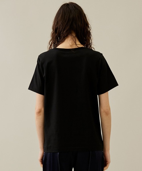 PoI(ポイ)の「【PoI/ポイ】Pieced Tee/Tシャツ(Tシャツ/カットソー・レディース・ブラック/ホワイト・2)」の16枚目の写真