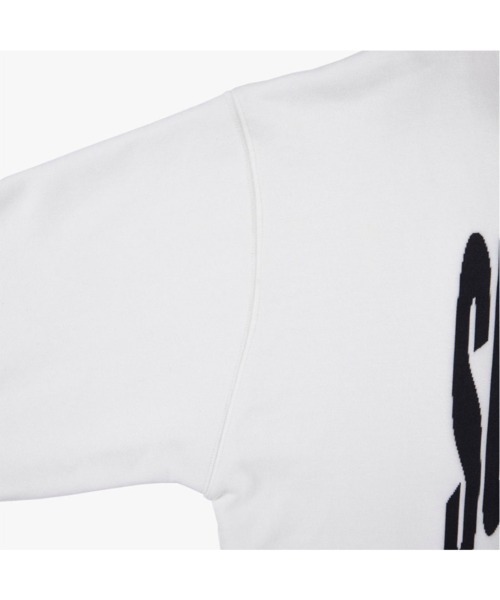 SUNDAYOFFCLUB(サンデイオフクラブ)の「韓国ブランド SUNDAY OFF CLUB サンデーオフクラブ SAME PROBLEMS HEAVY TERRY HOODIE オーバーサイズ アニメ風プリント フーディ パーカー(パーカー・メンズ・ブラック/ホワイト・L/XL)」の21枚目の写真
