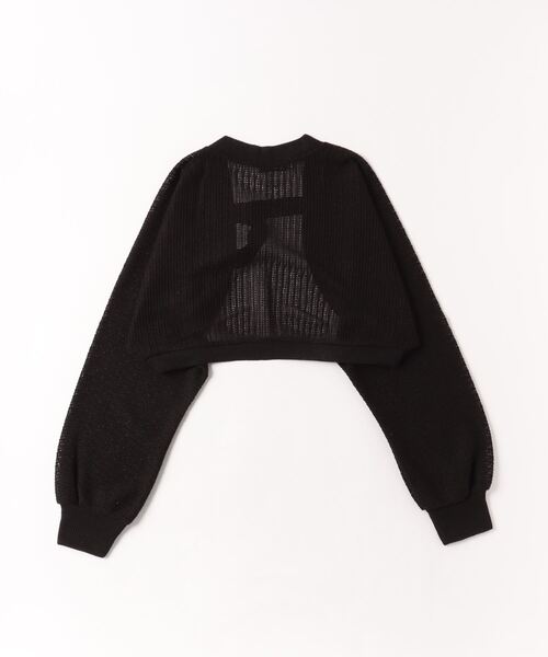 Figments（フィグメンツ）の「サマーニットボレロ（カーディガン/ボレロ・レディース・ホワイト/ブラック・FREE）」の13枚目の写真