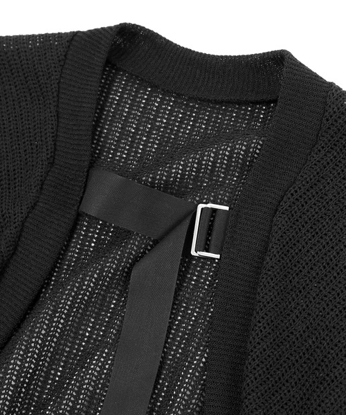 Figments（フィグメンツ）の「サマーニットボレロ（カーディガン/ボレロ・レディース・ホワイト/ブラック・FREE）」の6枚目の写真