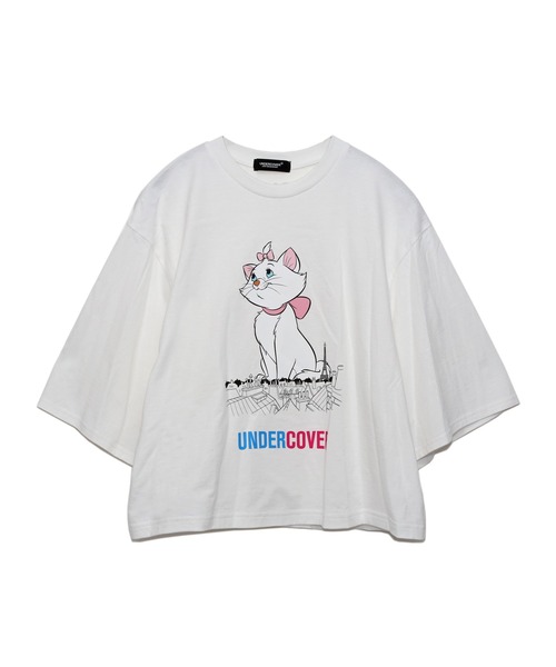 アンダーカバー ミッキーマウス ビーズ 刺繍 Tシャツ UC1C8804 メンズ 