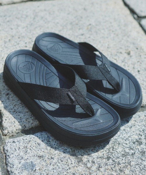 MALIBU SANDALS（マリブサンダルズ）の「SURFRIDER PLATFORM　MSP080005（サンダル・メンズ・ブラック・8/7/9/10/6/5/11/6h）」の2枚目の写真