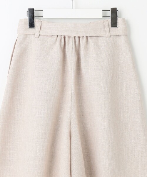 Feroux(フェルゥ)の「【洗える】ベルテッドショート パンツ(その他パンツ・レディース・ブラック系/ベージュ系・2/1)」の16枚目の写真