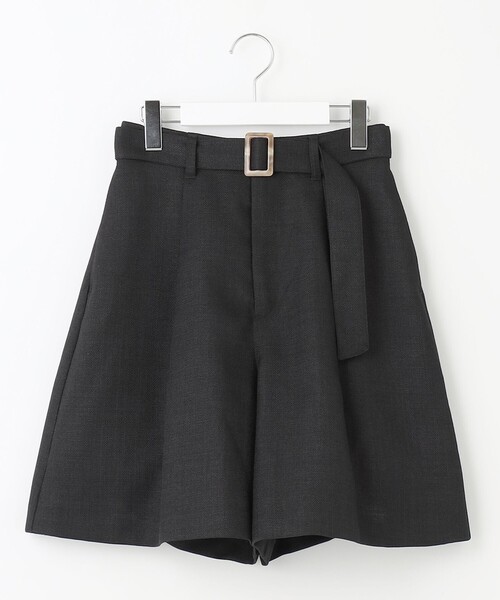 Feroux(フェルゥ)の「【洗える】ベルテッドショート パンツ(その他パンツ・レディース・ブラック系/ベージュ系・2/1)」の19枚目の写真