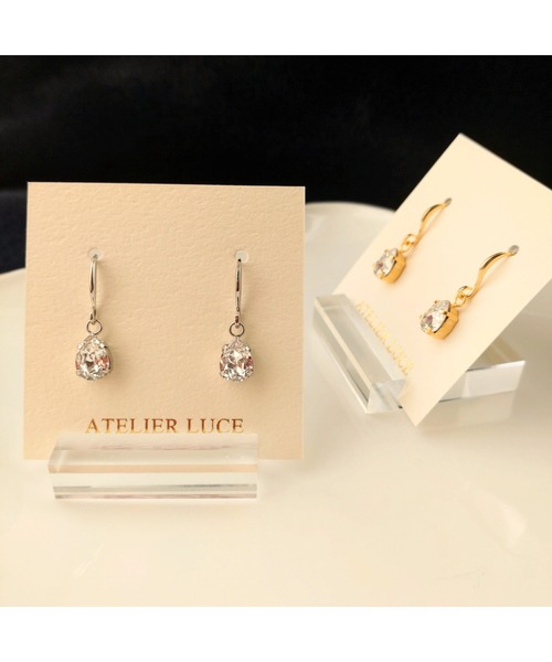 tone(トーン)の「【ATELIER LUCE 】Princess(MA)(ピアス(両耳用)・レディース・ゴールド/シルバー・FREE)」の1枚目の写真