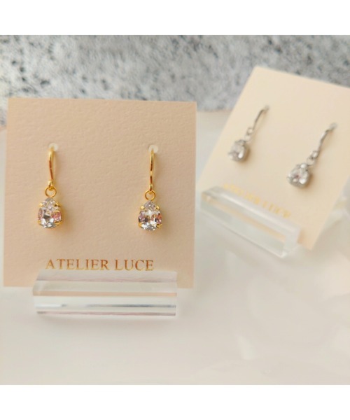 tone(トーン)の「【ATELIER LUCE 】Princess(MA)(ピアス(両耳用)・レディース・ゴールド/シルバー・FREE)」の2枚目の写真
