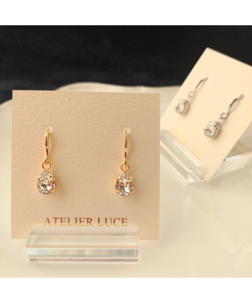tone(トーン)の「【ATELIER LUCE 】Princess(MA)(ピアス(両耳用)・レディース・ゴールド/シルバー・FREE)」の3枚目の写真