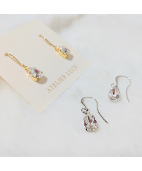 tone(トーン)の「【ATELIER LUCE 】Princess(MA)(ピアス(両耳用)・レディース・ゴールド/シルバー・FREE)」の6枚目の写真