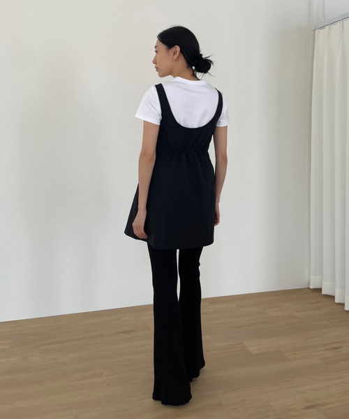 新品　リブフレアパンツ 楽天市場】【期間限定：4,280円→1,990円！】 フレアパンツ